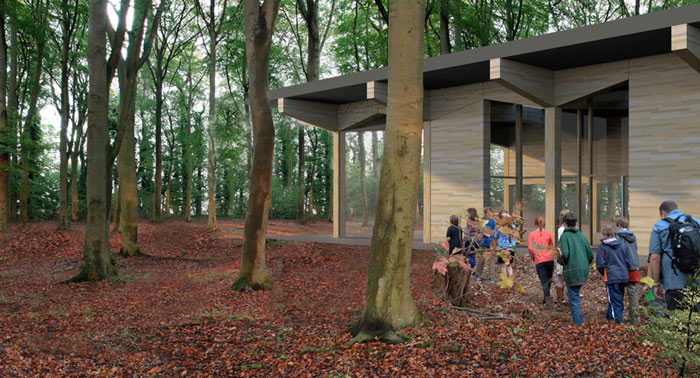 Langley Vale Wood Visitor's Centre 2